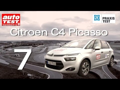 The ZF practical test 2014 - 7th place Citroen C4 Picasso
