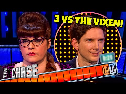 3 Contestants Take On The Vixen! 😬 | The Chase