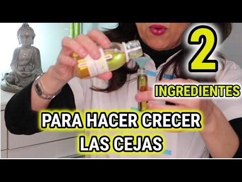 COMO HACER CRECER EL PELO DE LAS CEJAS / Cuídate princesa