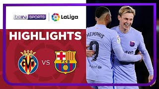 Download lagu Villarreal 1-3 Barcelona | LaLiga 21/22 Match Highlights mp3