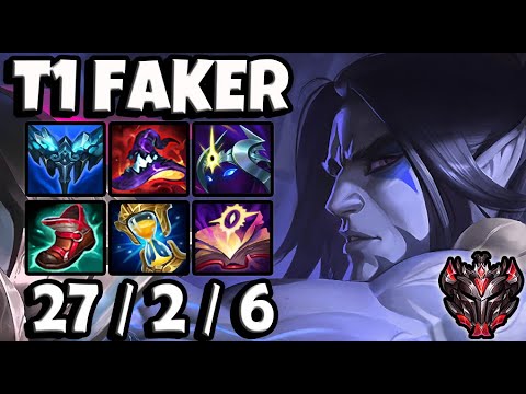 T1 Faker SYLAS vs LUCIAN [ MID ] Patch 11.6 Ranked Korea ✅