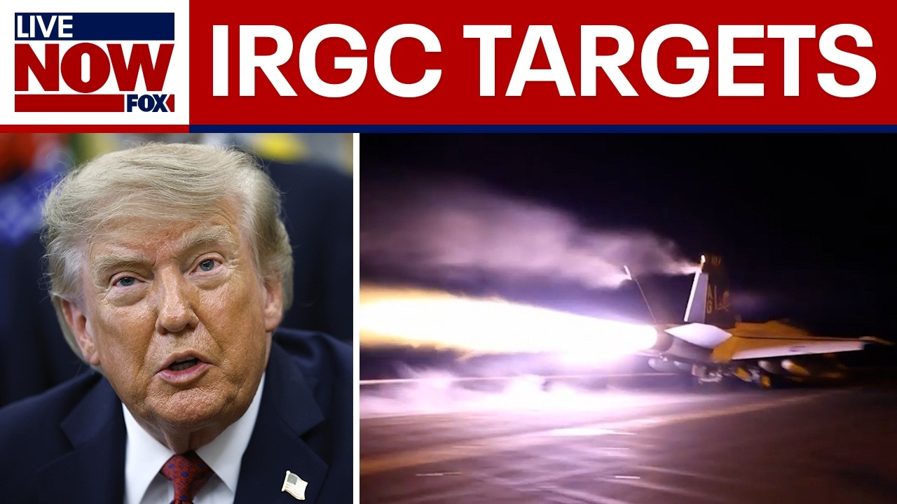 NEW: US completes wave of strikes on IRGC targets in Iran
