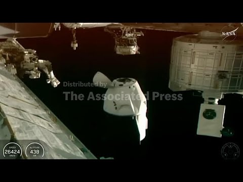 Astronauts leave space station in NASA's first medical evacuation