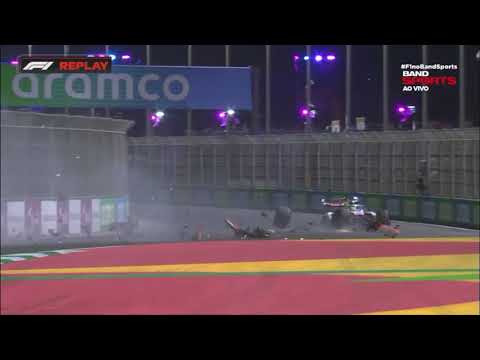 MICK SCHUMACHER BIG CRASH IN JEDDAH