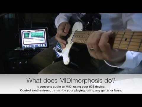 MIDImorphosis 1.6 - Polyphonic pitch to MIDI for iOS