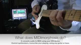 MIDImorphosis 1.6 - Polyphonic pitch to MIDI for iOS