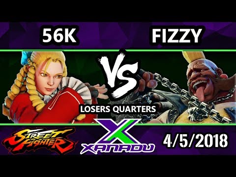 F@X 244 SFV - 56k (Karin) Vs. Fizzy (Birdie) Street Fighter 5 Losers Quarters