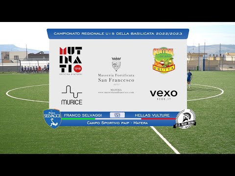 U15 Highlights - Franco Selvaggi - Hellas Vulture. Risultato 3-1