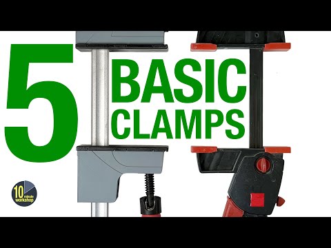 5 Basic Clamps [video 452]