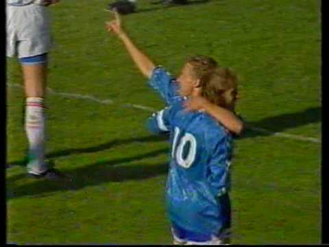Brann - Lyn, NM 4.runde 1990, 0-1-målet