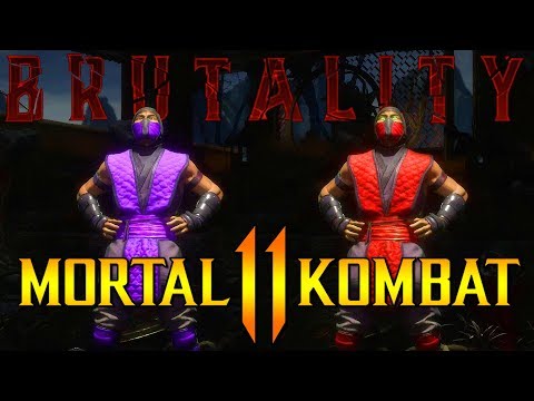 MK11: SECRET Shang Tsung Brutality Endings