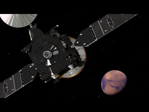 ExoMars Trace Gas Orbiter's Journey to Mars (video)