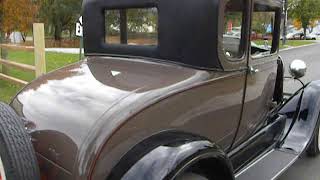 1929 Ford Model A Special Coupe With Overdrive