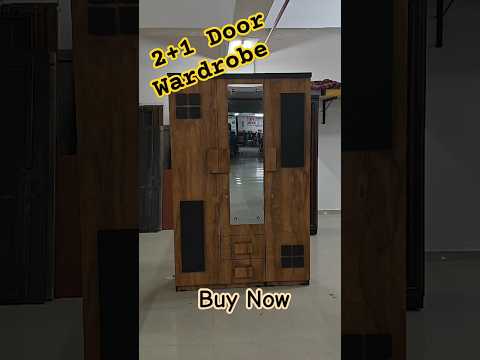 3 Door Wardrobe In Big Size