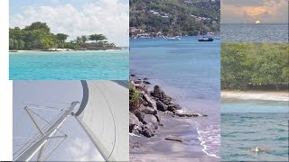preview picture of video 'Sailing and Anchoring in Carlisle Bay, Bridgetown, Barbados'