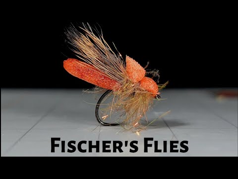 October Caddis Dry Fly Pattern Tutorial for Fly Tying and Fly Fishing.