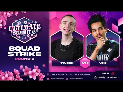 Tweek vs VoiD - Squad Strike Round 1 - Smash Ultimate Summit 6
