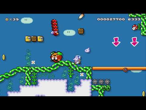 Jardín Celeste by RodrigoSpk - Super Mario Maker 2 - No Commentary 1bw