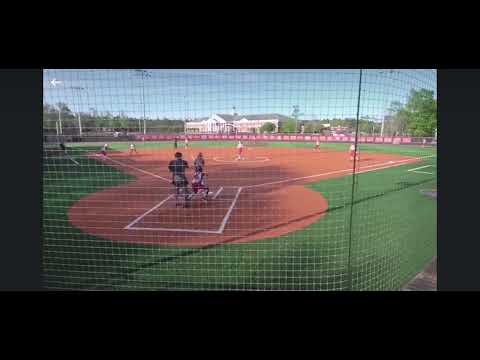 Cayden Dorger (2028- Spanish Fort High Softball- P/UTL) Highlights from 3-21-23