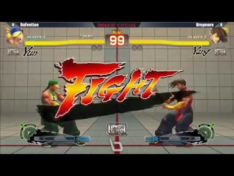 Next Level Battle Circuit 105 - Ultra Street Fighter 4 - DaFeetLee vs Kreymore / DaFeetLee vs RLBS