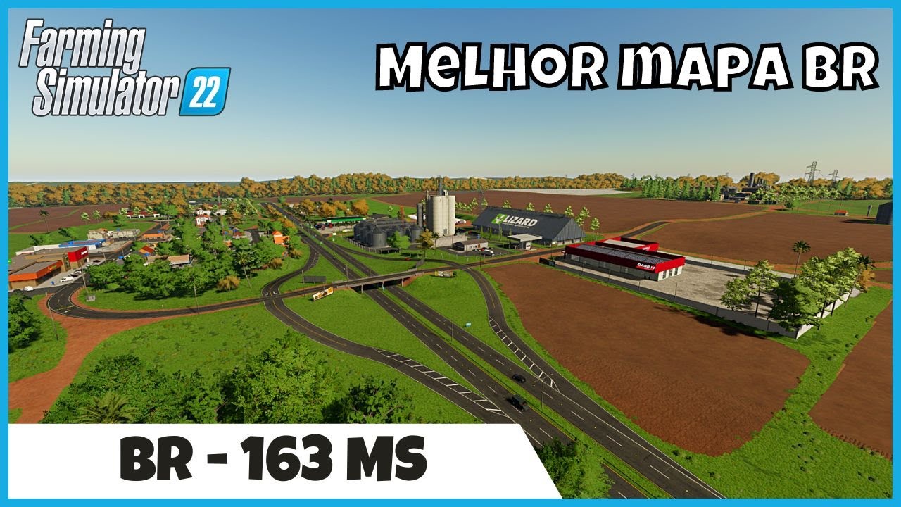 FS22 Mapas | Mapa BR 163 MS o MELHOR mapa BR para os Consoles no Farming Simulator 22
