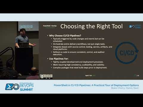 PowerShell in CI/CD Pipelines: A Practical Tour of Deployment Options by Blake Cherry, Danny Stutz
