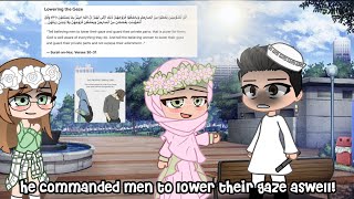 Download lagu Lower your gaze! Don’t speak of her hijab while your eyes roam without shame! | Gacha Muslim 🕋 mp3