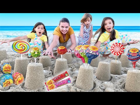 🔎 FIND THE TREASURE 💰 in the SAND CASTLE 🏰 CHALLENGE 💥