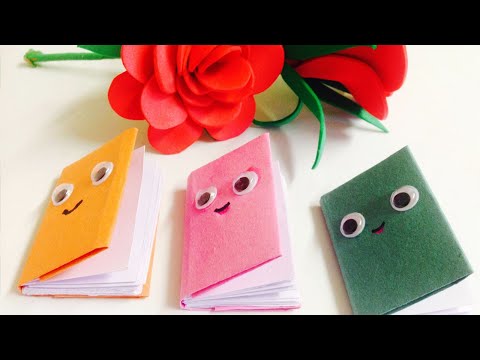 DIY MINI NOTEBOOKS ONE SHEET OF PAPER | MINI NOTEBOOKS OF OWN HANDS |  BACK TO SCHOOL IDEAS