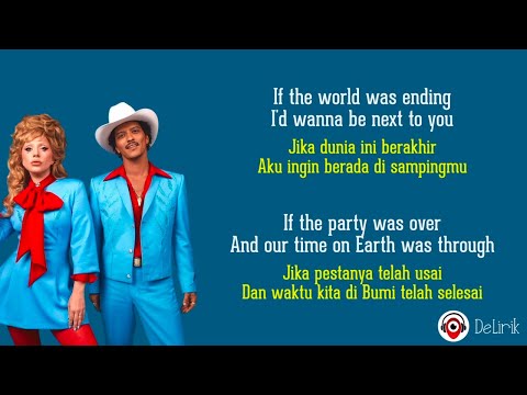Die With A Smile - Lady Gaga, Bruno Mars (Lirik Lagu Terjemahan) ~ TikTok If the world was ending