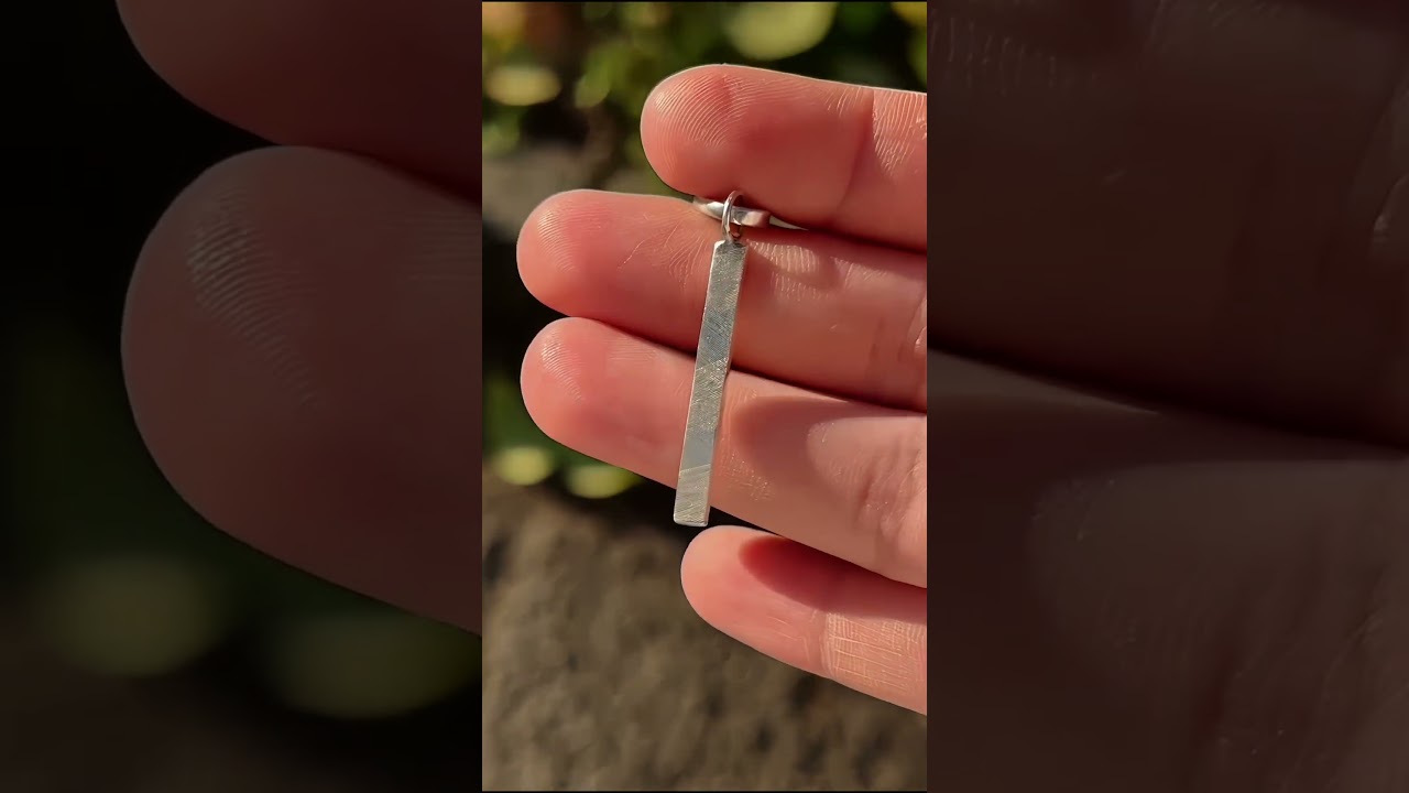 Chic Satin Brushed Silver Ring | Come to FirePetal Studio in London to Make Your Own Silver Rings📍