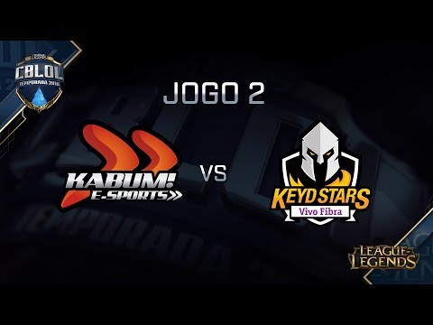 KaBuM x Keyd (S3 - Jogo 2) CBLoL 2016 - 2ª Etapa