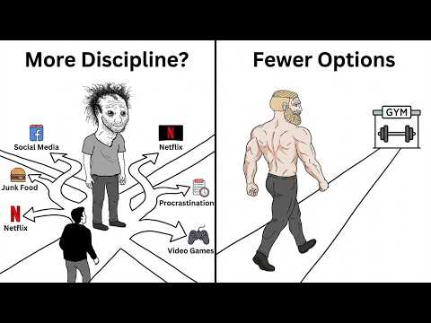 You Don't Need More Discipline, You Need Fewer Options