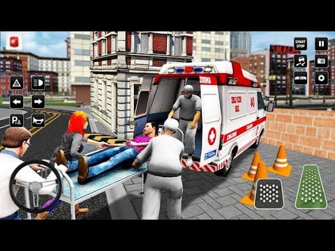 US Ambulance Driving Simulator 2021 - Emergency Van Rescue Driver #2 - Android Gameplay