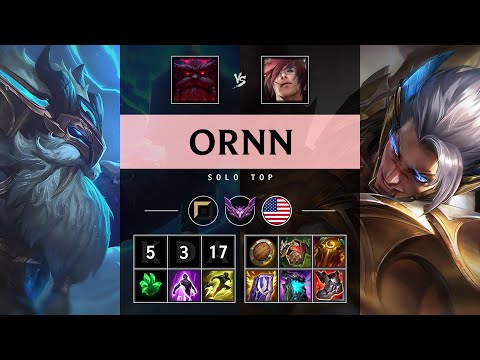 Ornn Top vs Sett - NA Master Patch 25.05