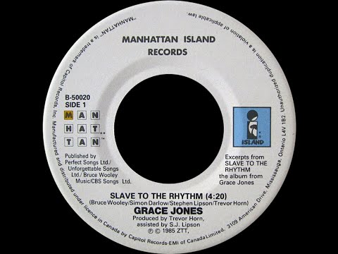 Grace Jones ~ Slave To The Rhythm 1985 Funky Purrfection Version