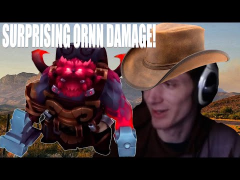 Hashinshin: Moving houses? Ornn's damage is kinda crazy 😳