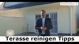 Terrasse reinigen, imprägnieren und schützen Tipps Natursteinreinigung vom Stein-Doktor