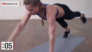 Bowflex® Dumbbell Workout | Four-Minute Advanced Level Ab Workout