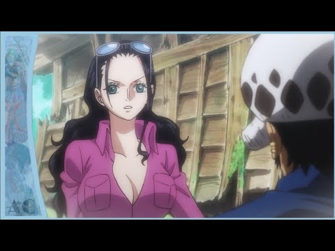 Law told Robin about his Real Name | Robin was Surprised about the D in his Name | One Piece