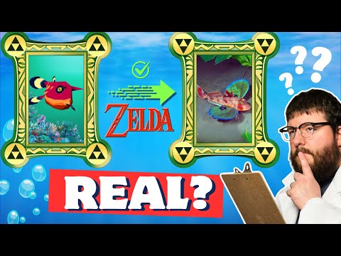 How Many Fish in Zelda are Actually Real? (It's more than you think!)
