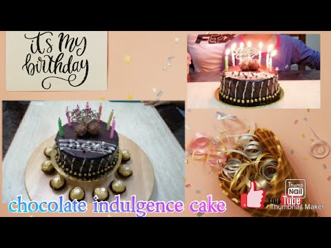 chocolate indulgence cake(my birthday cake)  #chocolateindulgencecake#baking#ofwlife#liezelseastres