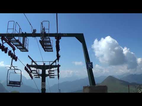 Discesa integrale seggiovia Leitner "Fedare - Averau" - Cortina d'Ampezzo (BL) / Sessellift / 索道