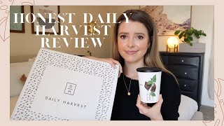 UNSPONSORED Daily Harvest Taste Test & Review | Is it Worth It?