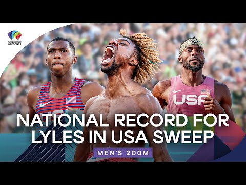 Men's 200m Final | World Athletics Championships Oregon 2022