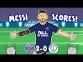 💥MESSI scores against MAN CITY!💥 (2-0 Champions League 2021-22 PSG Goals Highlights Gueye)