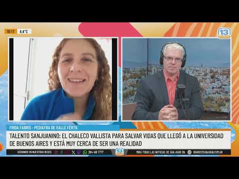 Orgullo sanjuanino: una vallista creó un chaleco para salvar la vida de los bebés
