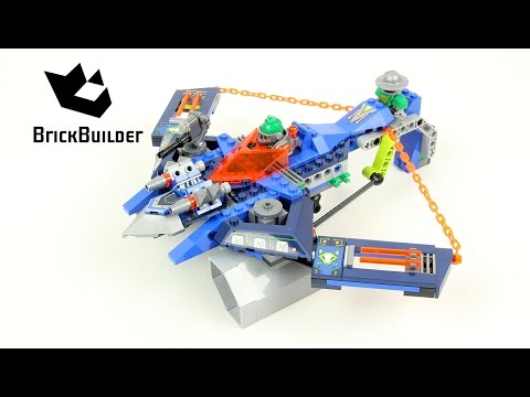 Vidéo LEGO Nexo Knights 70320 : L'Aero Striker V2 d'Aaron Fox