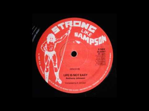 Anthony Johnson & Mystic Eyes - Life Is Not Easy 12"