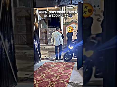 Public wedding reaction 🤯🔥.. #bikelover #z900#viralshort #kawasakizx10rr